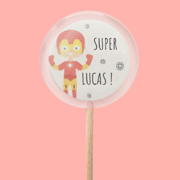 Sucette personnalisée Super-Héros – Image 2