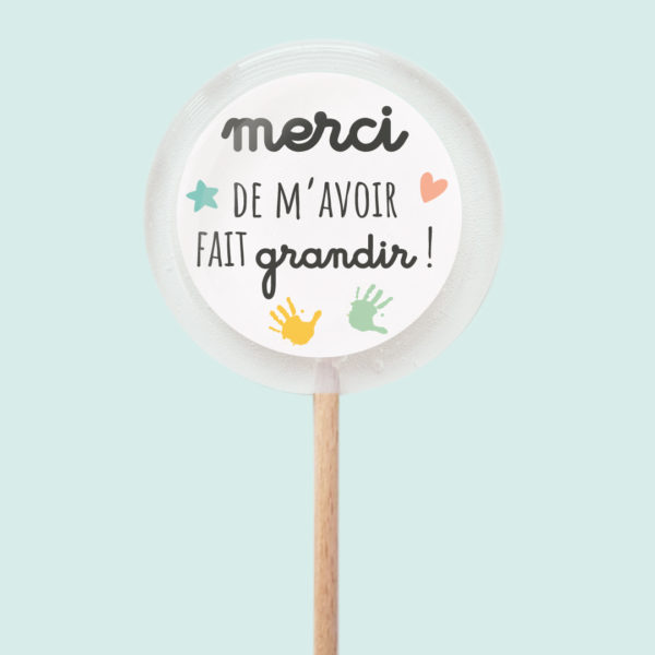 Sucette personnalisée merci maîtresse/atsem – Image 15