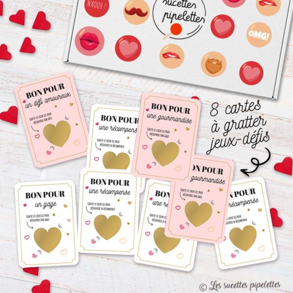 Box Saint Valentin cartes