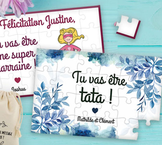 puzzle personnalisés