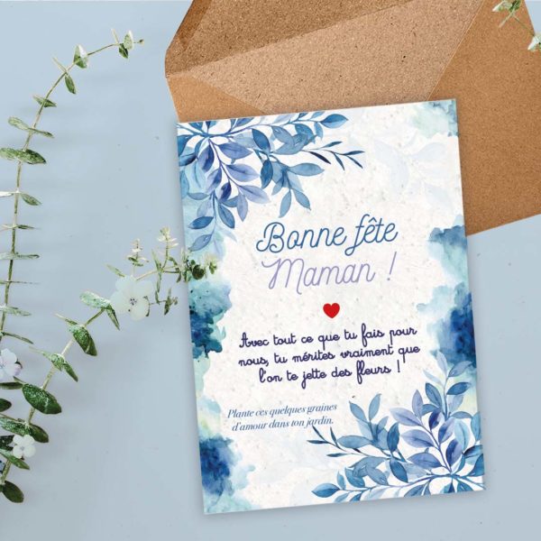 carte a planter bonne fête maman