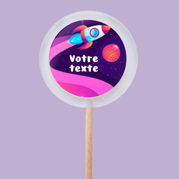 sucette fusée Les Sucettes Pipelettes